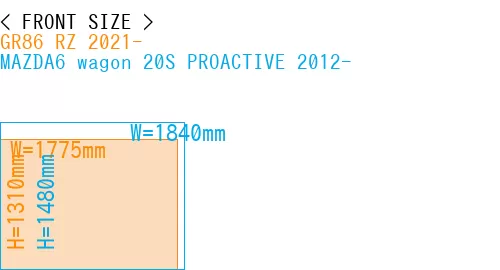 #GR86 RZ 2021- + MAZDA6 wagon 20S PROACTIVE 2012-